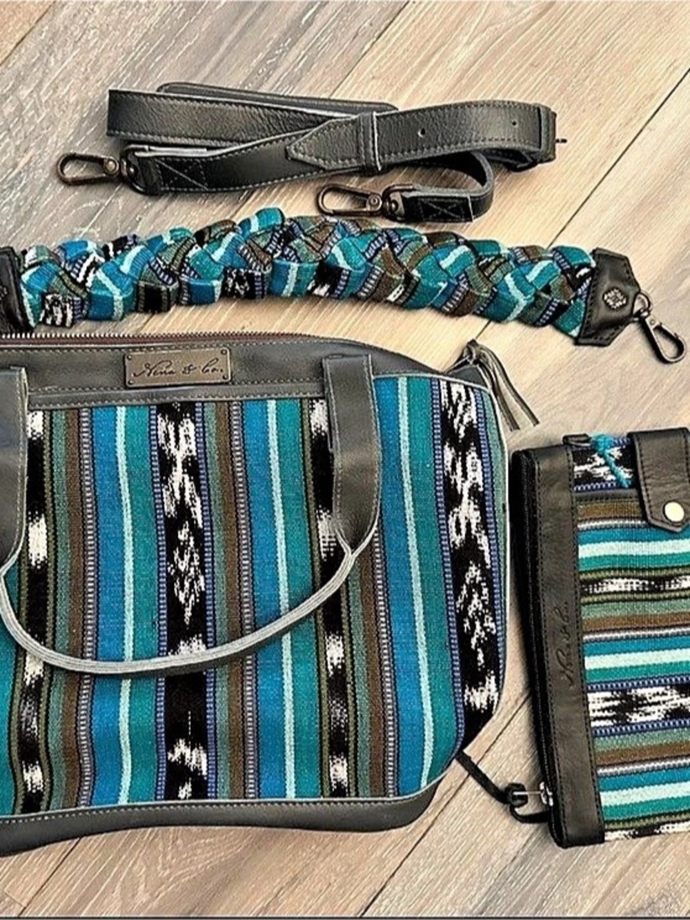 Nena & Co. Sonia bag with matching Everything Clutch